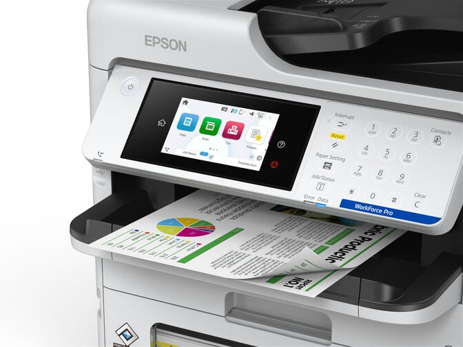 Impressora Multifun&ccedil;&otilde;es a Jato de Tinta Epson WorkForce Pro EM-C800RDWF RIPS Wi-Fi image number 6
