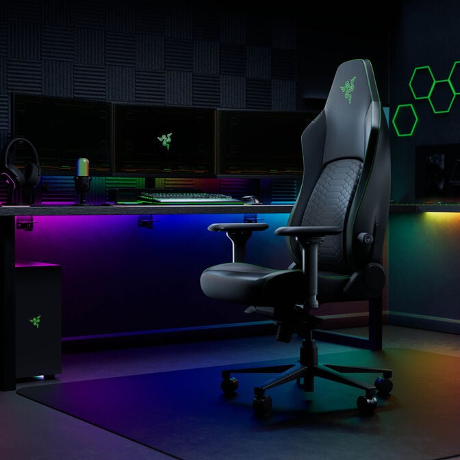 Cadeira Gaming Razer Iskur V2 Newgen Verde image number 6