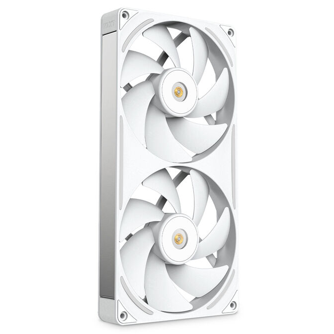 Ventoinha NZXT F280X Perfomance RGB Single-Frame Brancas - Dupla Vento&iacute;nha 140mm (280mm) image number 1