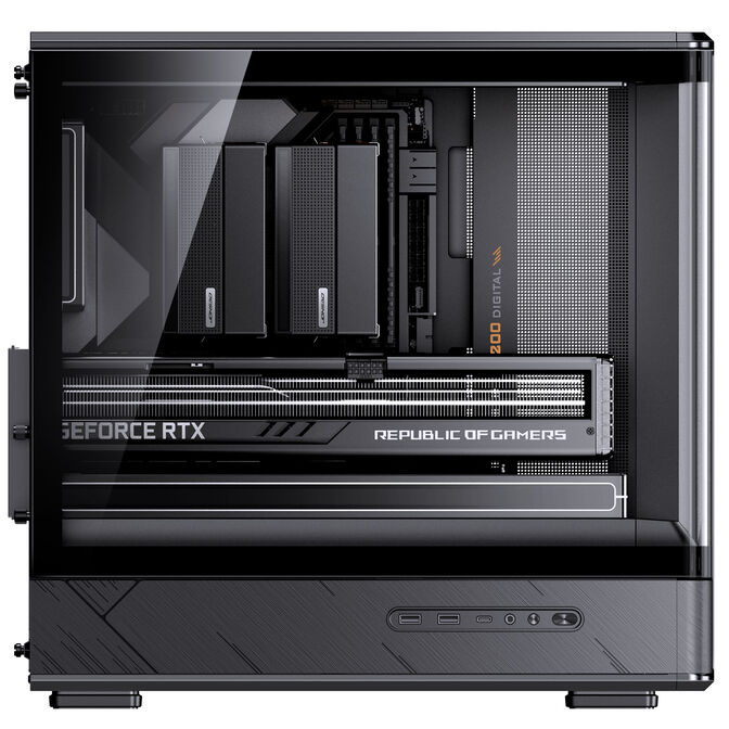 Caixa Micro-ATX Jonsbo D200 Vidro Temperado Preto image number 12