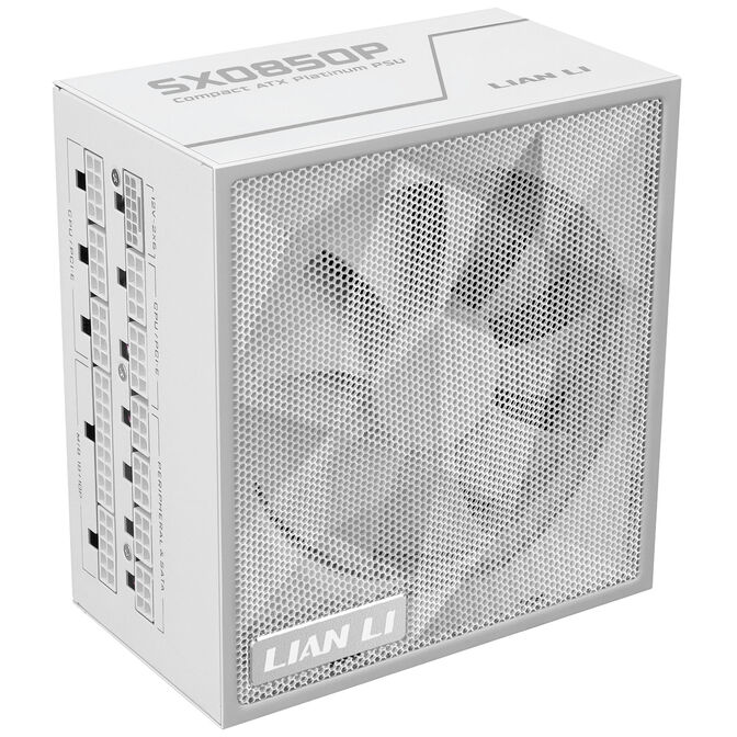 Fonte Modular Lian Li SX 850W 80+ Platinum Branco image number 0