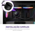 Water Cooler CPU NZXT Kraken 280 RGB Preto image number null