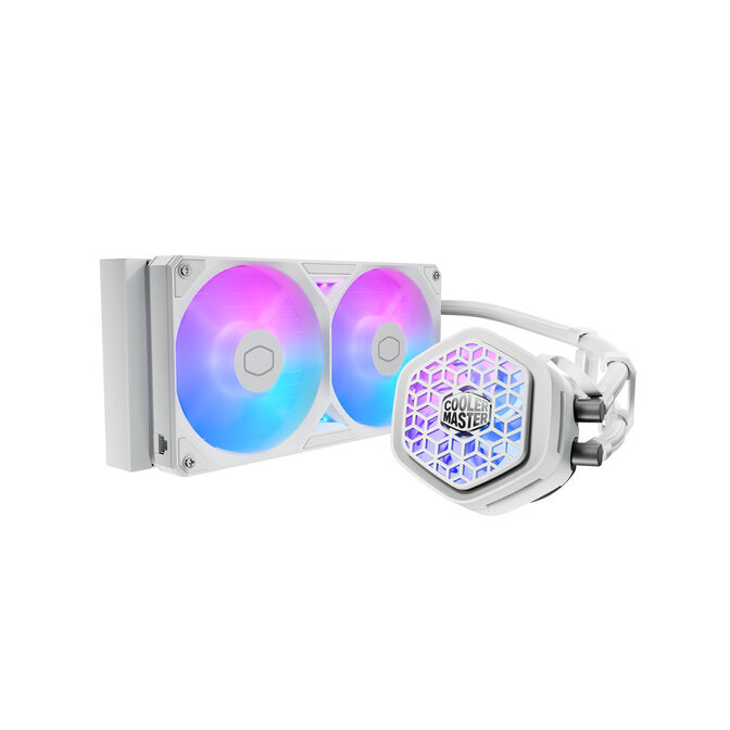Water Cooler CPU Cooler Master MasterLiquid ATMOS II VRM Fan ARGB 240mm Branco image number 0