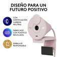 Webcam Logitech Brio 300 Full HD 1080p USB Type-C Rosa image number null