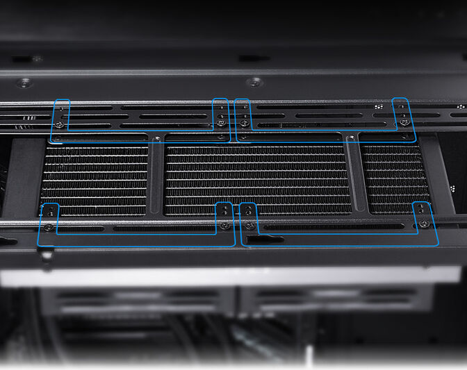 Suporte Offset Radiador Lian Li para O11 Dynamic Mini e O11 AIR MINI image number 3
