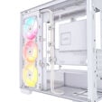 Caixa Micro-ATX Corsair 2800X RS-R ARGB Branca Vidro Temperado image number null