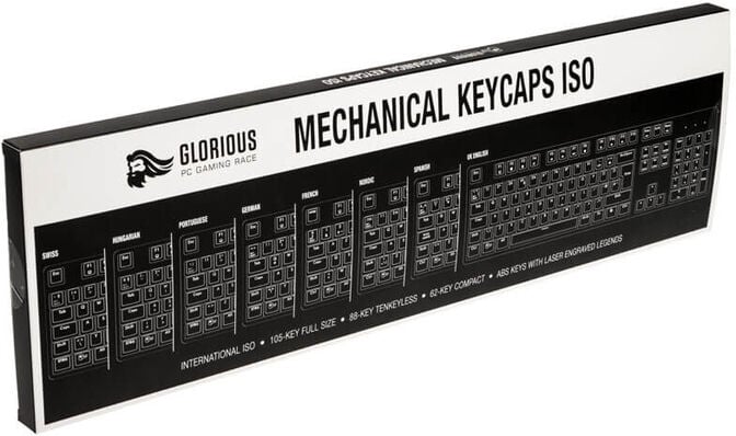 Conjunto de 105 Teclas Glorious ABS Preto (PT) image number 3
