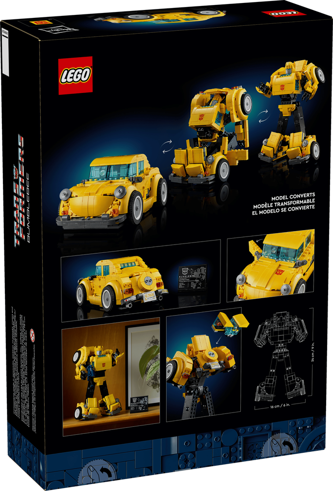 LEGO Icons: Bumblebee, 950 Pe&ccedil;as (10338) image number 1