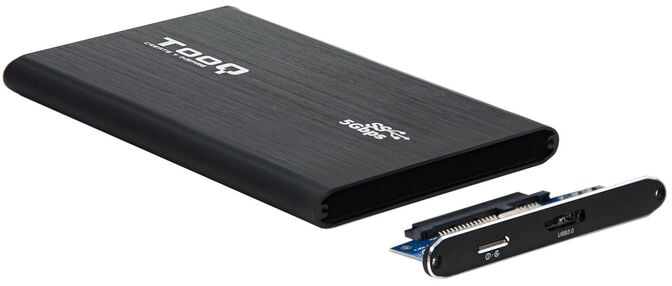 Caixa HDD Tooq 2.5" SATA (7mm) USB 3.0 UASP image number 1