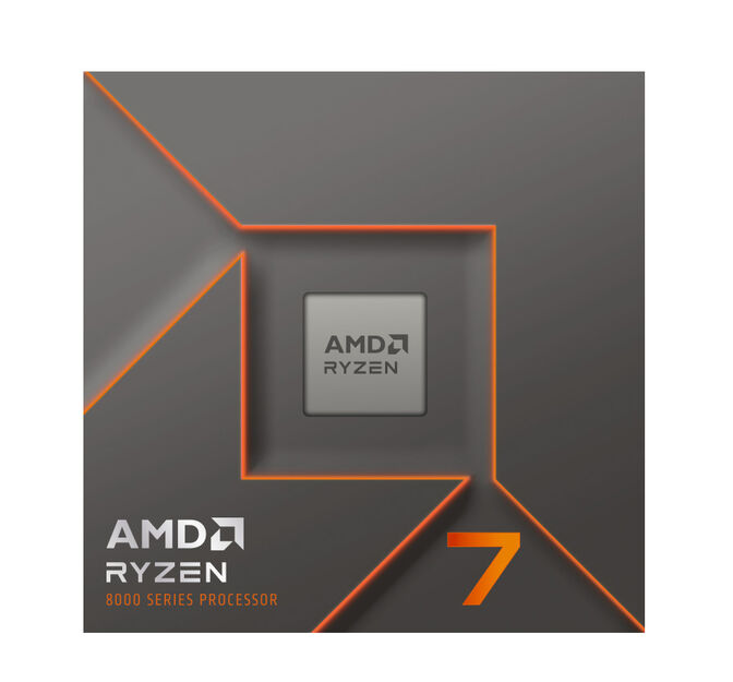Processador AMD Ryzen 7 8700F 8-Core (4.1GHz-5.0GHz) 24MB AM5 image number 1