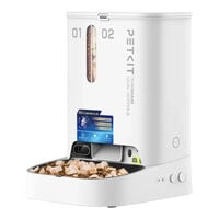 Comedouro Autom&aacute;tico PETKIT Yumshare Dual-Hopper 2 com C&acirc;mara e Microfone