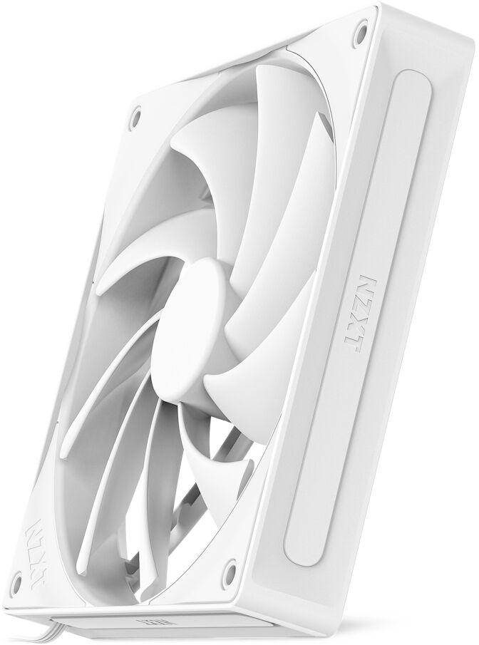 Ventoinha NZXT F140 Q QUIET AIRFLOW V2 140mm - Single Pack Brancas image number 2