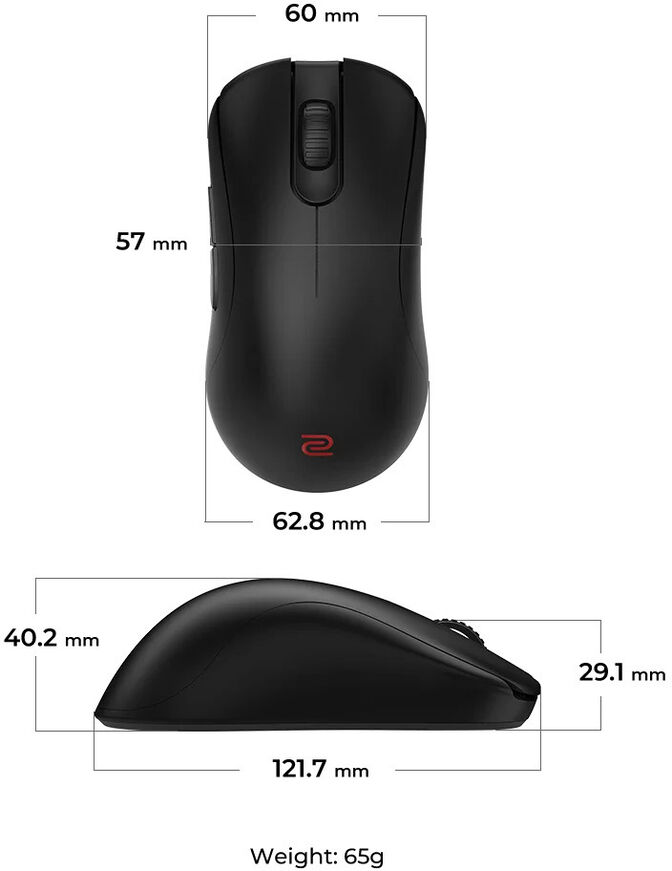 Rato BenQ ZOWIE ZA13-DW 4K Wireless image number 6