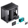 Caixa ATX Jonsbo X400 PRO Vidro Temperado Curvo Cinzento image number null