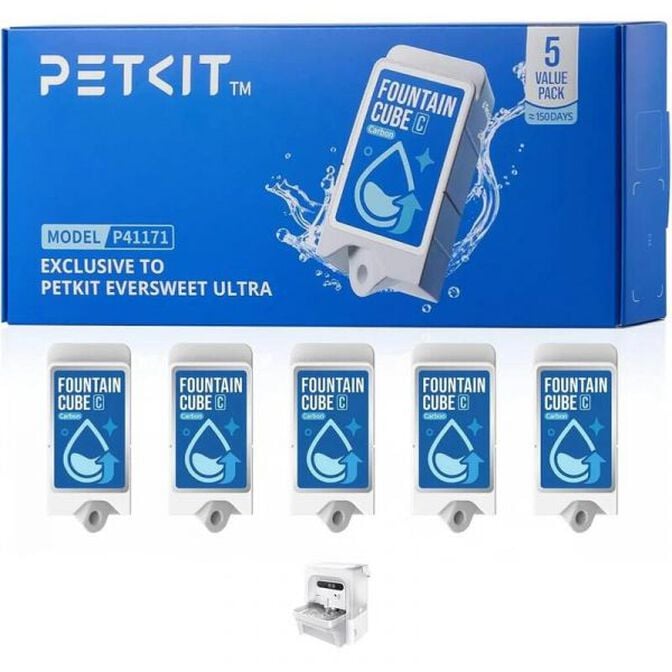 Filtros de Reposi&ccedil;&atilde;o PETKIT Fountain Cube C (Pack 5) image number 0