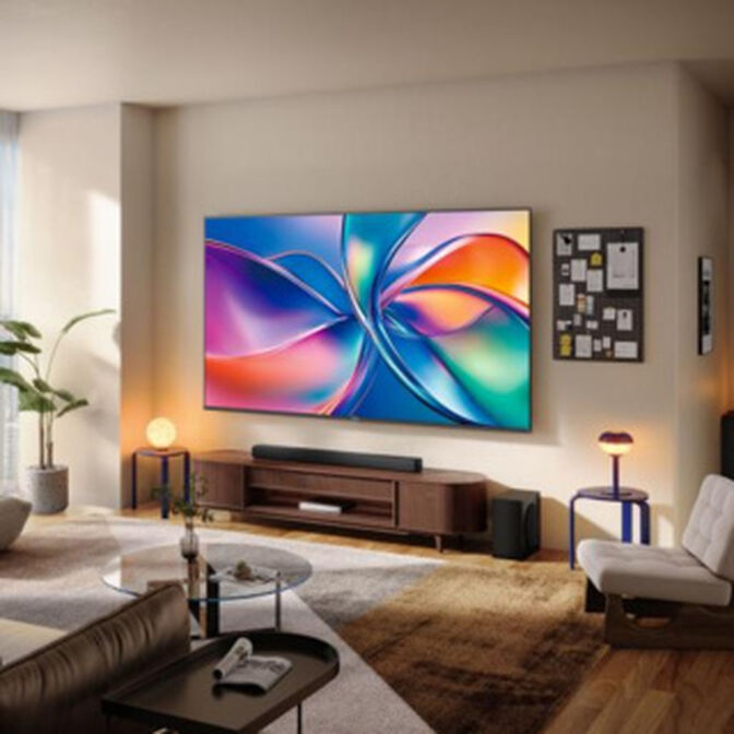 Televis&atilde;o Hisense 98E7Q 98" QLED UltraHD 4K VIDAA image number 1