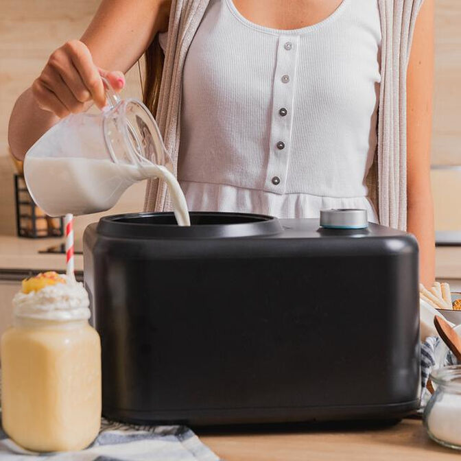 M&aacute;quina de Gelados Cecotec Gelacy 800 100W 0.8L Preto image number 3