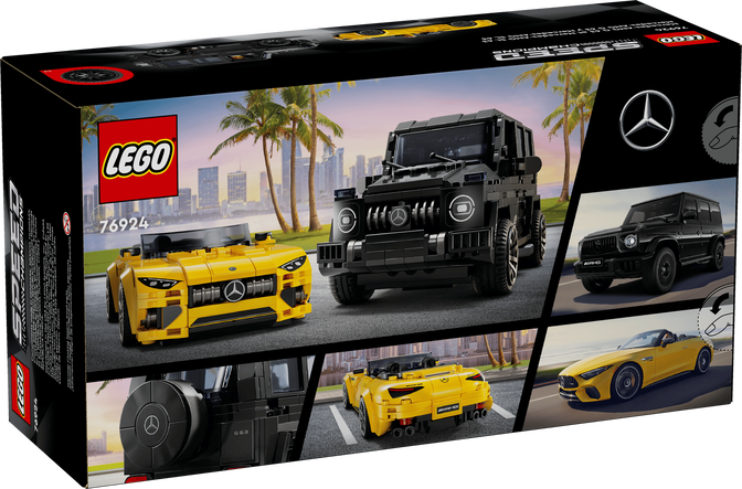 LEGO Speed Champions: Mercedes-AMG G 63 e Mercedes-AMG SL 63, 808 Pe&ccedil;as (76924) image number 1