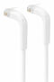 Cabo de Rede Ewent IM1300 CAT.6a U/UTP Slim Flex&iacute;vel 100% Cobre 0.2m Branco