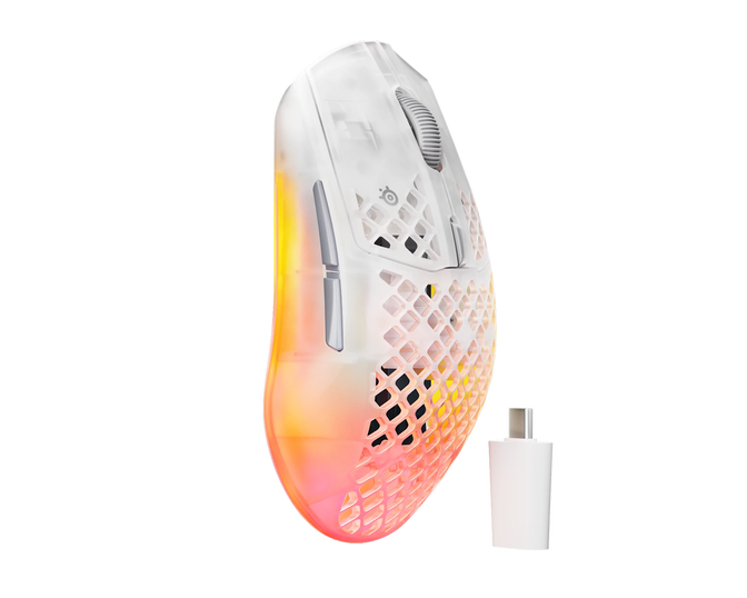 Rato Steelseries Aerox 3 Wireless/Bluetooth Gen2 Ghost image number 0