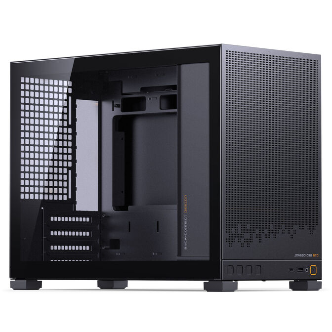 Caixa Micro-ATX Jonsbo D32 STD Vidro Temperado Preto image number 0