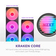 Water Cooler CPU NZXT Kraken Core 360 RGB image number null