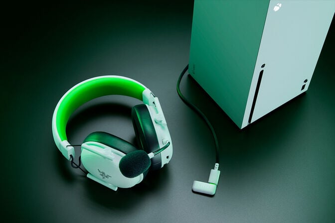 Headset Razer BlackShark V3 X Hyperspeed para Xbox Wireless/Bluetooth Branco image number 5