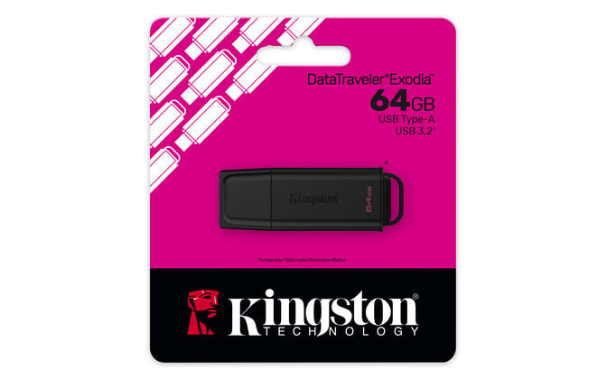 Pen Kingston DataTraveler Exodia G2 64GB USB3.2 Gen 1 image number 4
