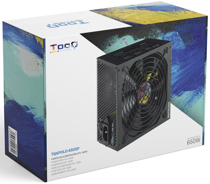 Fonte de Alimenta&ccedil;&atilde;o Tooq 650W PFC Activo image number 4