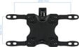 Suporte de Parede Tooq Tilt e Girat&oacute;rio 3 Pivots 13" a 42" Max. 20Kg Preto image number null