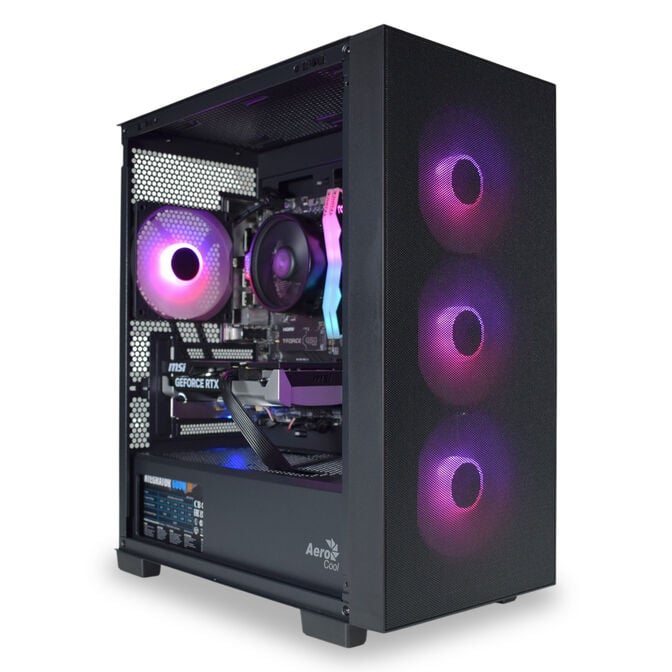Computador AURA Gamer-PC Ryzen 5 7500F 32GB DDR5 1TB RTX 5060 WiFi W11 V2 image number 1