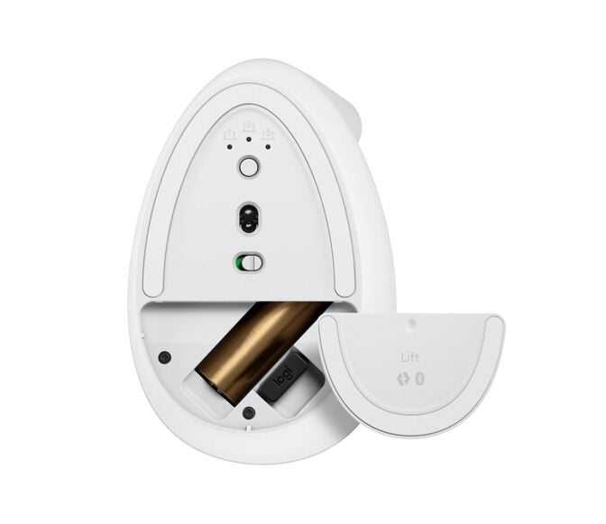 Rato Logitech Lift Vertical Wireless Branco image number 5