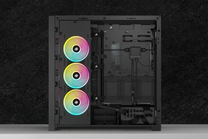 M&oacute;dulo de Ecr&atilde; Corsair LCD iCUE LINK RX Preto image number 3