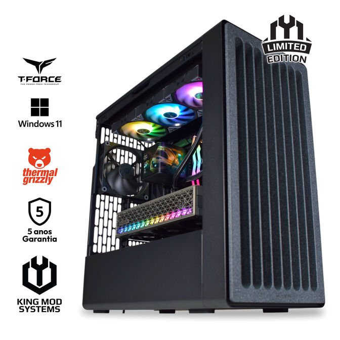 Computador King Mod Limited-PC Ryzen 9 9950X3D 32GB DDR5 2TB RX 9070 XT WiFi W11 Bonus