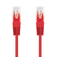 Cabo de Rede Nanocable RJ45 CAT.6 UTP AWG24 0.5 M Vermelho image number null