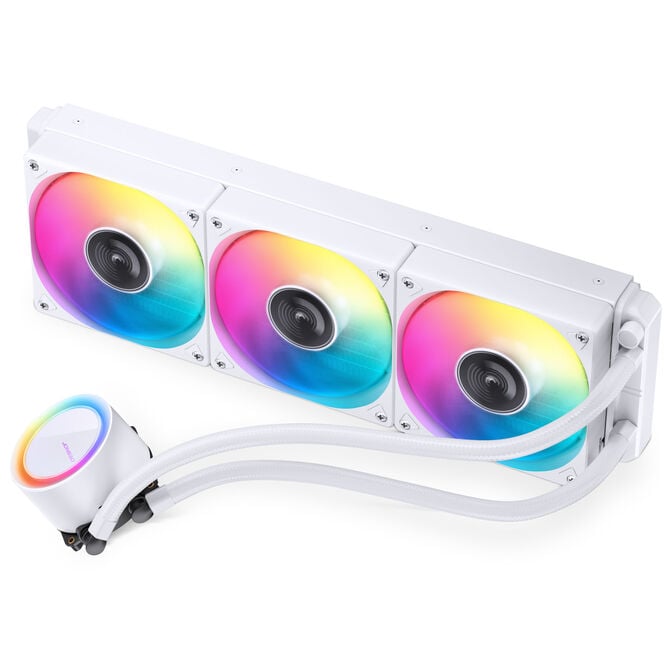 Water Cooler CPU Jonsbo TG-360 ARGB Branco - 360mm image number 3