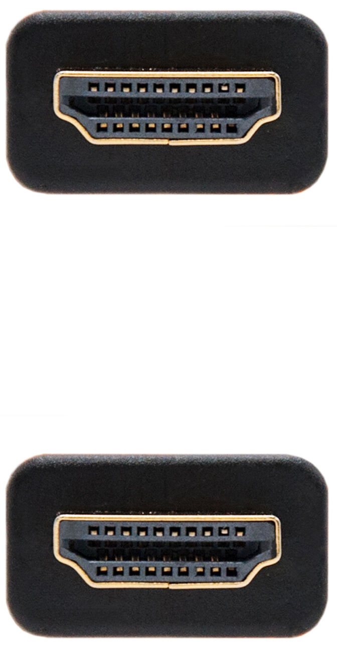 Cabo HDMI V2.0 4K@60Hz 18Gbps Nanocable A M/M 10 M Premium Preto image number 2