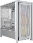 Caixa ATX Corsair Frame 4000D RS ARGB Branco Vidro Temperado image number null