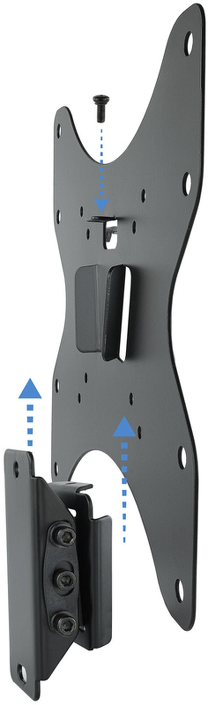Suporte de Parede Tooq Tilt 23" a 42" 37 mm Max. 35kg Preto image number 3