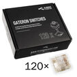 Pack 120 Switches Gateron MX Clear para Glorious GMMK image number null