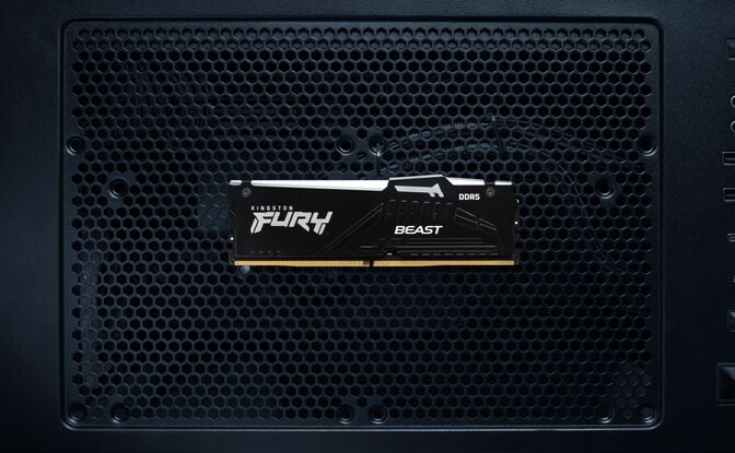 Kingston Kit 32GB (2 x 16GB) DDR5 6000MHz FURY Beast RGB EXPO Preto CL30 image number 13
