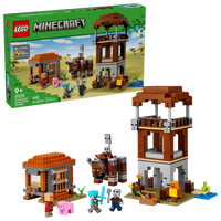 LEGO Minecraft: O Posto Avan&ccedil;ado do Saqueador e Devastador, 665 Pe&ccedil;as (21278)