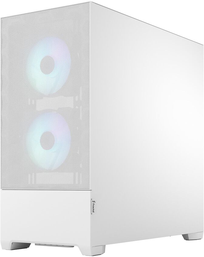Caixa ATX Fractal Design Pop Air RGB White TG Clear Tint image number 4
