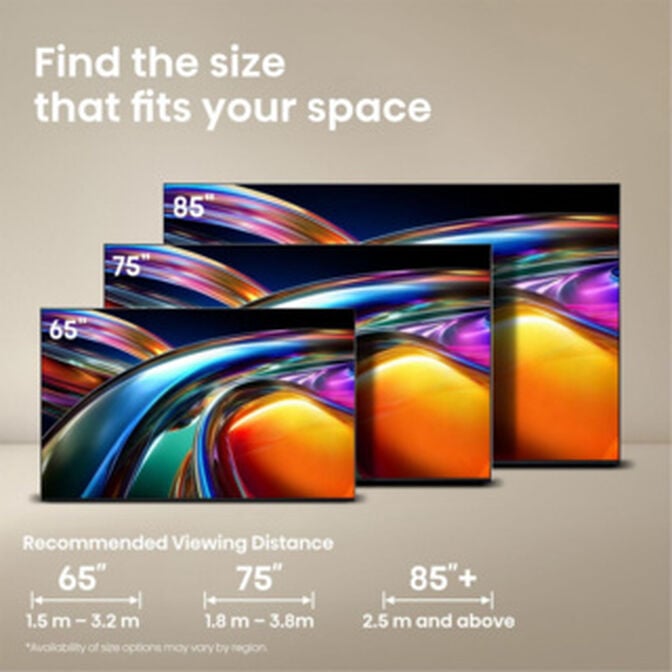 Televis&atilde;o Hisense 85UR9S 85" RGB Mini LED UltraHD 4K VIDAA image number 14