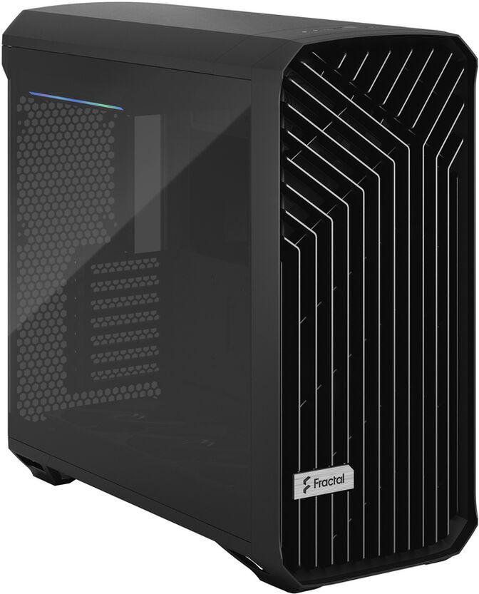 Caixa E-ATX Fractal Design Torrent Black TG Dark Tint image number 2