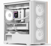Caixa Micro-ATX Aerocool D301A ARGB Vidro Temperado Branco