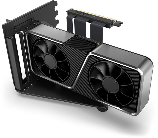 Vertical GPU Mounting NZXT ( H5 / H7 / H9 ) Preto 175mm image number 2