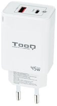 Carregador GaN Tooq USB-C/PD 30W + USB-A/QC 45W image number null