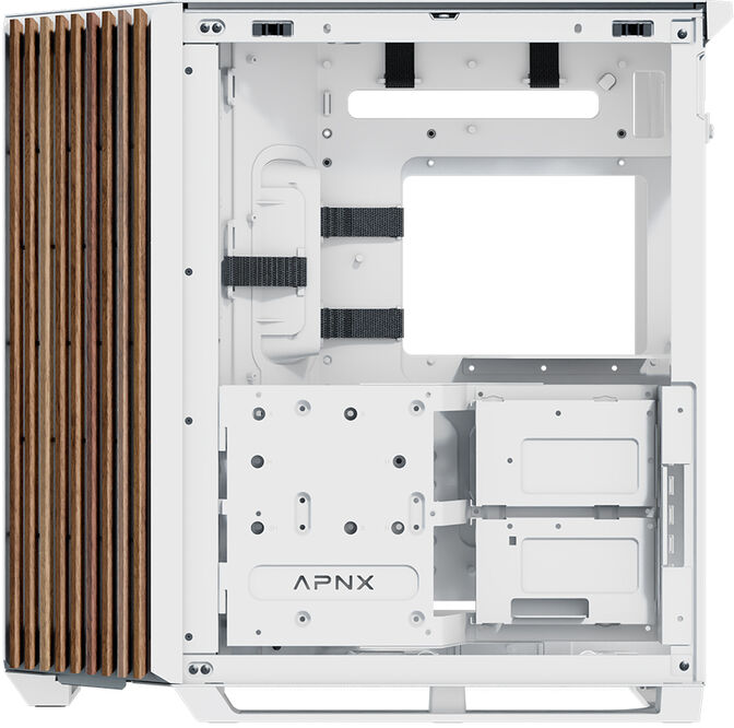 Caixa ATX APNX V1 Branco/Madeira image number 5