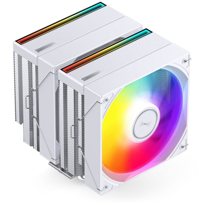 Cooler CPU Jonsbo CB80 ARGB Branco - 120mm image number 0